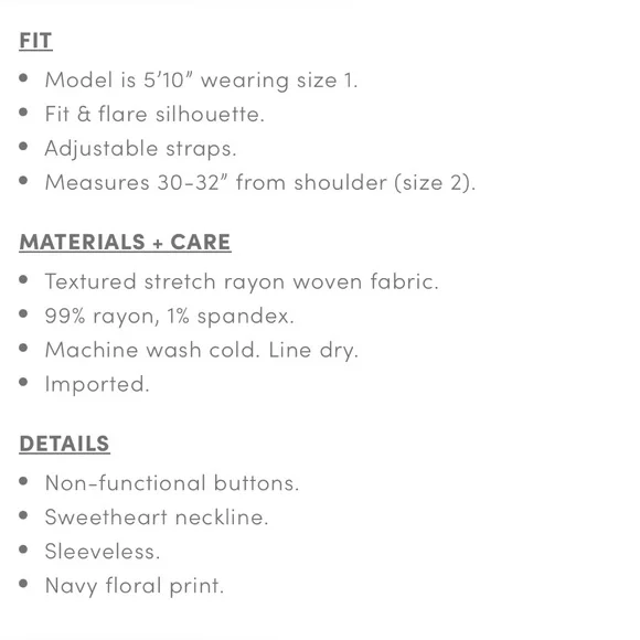 Torrid Fit & Flare Rayon Slub Button-Front Cami 5/5X/28 - Picture 7 of 8